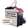 Accuweld 1500W Fiber Laser Hand-held Laser Welding Cutting Machine Lasermaster -dedicated For Metal Plates 0.5MM To 3.5MM Thickness 220V Welding Wire Feeder