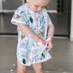 Art Apron Feeding Bib Short Sleeve