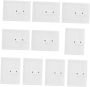 10PCS A6 Rope Wrap Button File Folders Pp Waterproof Document Storage