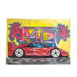 Ferrari F40 Art Piece