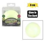 Novelty Ball Stress Glow In Dark 8CM