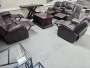 Brand New 5 Action 321 Air Leather Recliner Lounge Suite