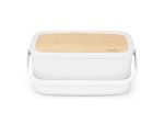 Brabantia Nic Bread Bin Light Grey