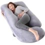 Pillows For Sleeping U Shaped Full Body Maternity Pillow With Removable Cover - Support For Back Legs Belly Hips For Pregnant Women 57