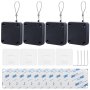 Pack Of 4 Drill-free Auto Door Closer Drawstring Set