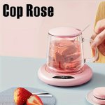 USB Heating Coaster Constant Temperature Cup Heater Office Smart Cup Warmer Mat Suitable For All Cups Outdoor Camping Picnic Kit