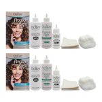 Ogilvie Salon Styles Precisely Right Professional Conditioning Home Perm Kit For Men & Women - For Normal Or Hard-to-wave Hair -