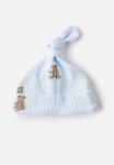 Cotton On Organic Pointelle Beanie - White Water Blue vintage Teddy Bears