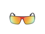 Harley-davidson Brille “hd Moto Sunglasses Orange Revo Lens” Matt Black