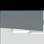 Premium Eco Smart Heater 700W LED Display Tempered Glass Infrared+convection Heating Type Plug Type: South Africa M Type Grey Manufactur