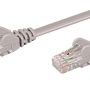 Linkqnet RJ45 CAT5E Anti-snag Moulded Pvc Network Flylead - Grey - 20M