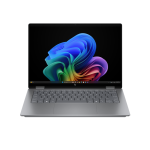 HP Omnibook X Flip 14 14" 2K Amd Ryzen Ai 7 24GB LPDDR5X 1TB SSD Next Gen Ai 2-IN-1 Laptop - Meteor Silver Aluminum