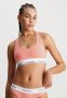 Calvin Klein Unlined Bralette - Coral Almond