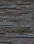Rasch 3D Stone Cladding Wallpaper Grey 10MX53CM