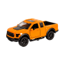 Pullback Double Door Pickup Truck Toy - Orange