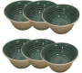 Ceramic Pasta Bowl GREENB01 Pack Of 6 Green