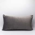 Velvet SCATTER Cushion 30 X 55CM - Grey