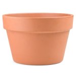 Deroma Terracotta "azalea" Pot 17CM. - 1PC. Deroma Azalea. 17CM W X 12CM H . 1L Capacity. Fits 15CM Try 87151