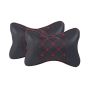 Tenozek Universal Pu Leather Car Seat Cushion Office Chairs Cushion - Gray