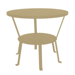 Suburban Side Table - Dune Ferro
