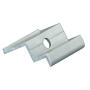 Aluminium End Clamp For Framed Panels 30MM Clamp Only