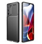 Olixar Moto G200 2022 Premium Carbon Fibre Textured Case Carbon Black Cruzerlite