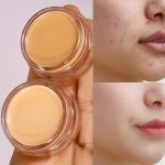 Flawless Concealer Lightweight Waterproof Sweat-resistant Long-lasting Full Coverage For Dark Circles Blemishes And Pores