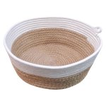 Woven Rope Basket Light Brown 25CM