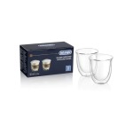 De'Longhi Double Walled Cappuccino Glasses - DLSC311