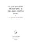 Anecdotes I - Run And Become Become And Run Hardcover