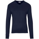 Mens Long Sleeve Peru V-neck Jersey Navy
