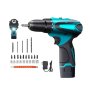 Cordless 12V Lithium Battery Eletric Drill Set