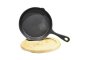 Cast Iron Frying Pan With Board 2051008