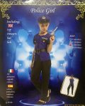 Police Girl Costume Top pants