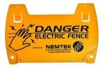 Warning Sign Electric Fence Large