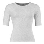 Real Rib Elbow Sleeve Tee