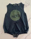 Keedo Blue Whale Romper 6 9M