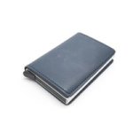 Premium Quality Pop Up Credit Card Holder Wallet Rfid Blocking Blue