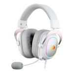 Redragon Over-ear Zeus-x Wired Rgb Headset - White