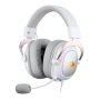 Redragon Over-ear Zeus-x Wired Rgb Headset - White