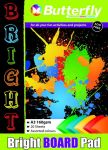 Board Pads - A3 160GSM 20 Sheets Bright Assorted