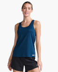Women's Aero Singlet Lightweight Running Vest - Dark Navy X Large Female