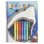 Top Model Craft Shark World Underwater Colouring Book