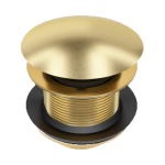 - Brushed Gold Bath Pop-up Plug