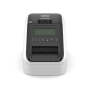 Brother Label Printer/ Auto Cutter/ 62MM Wide/ Wi-fi And Bluetooth Connectivity/ Print Black & Red Text - QL820NWB