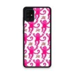 Custom Printed Tpu Cases - Samsung Galaxy A51 & 39 Pink Monkey& 39 By