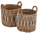 Seabrook Decorative Storage Basket Set