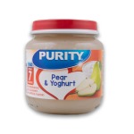 Purity Second Foods Yoghurt 125ML - From 7 Months - Pear