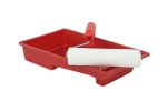 Paint Roller Foam 150MM Red Tray
