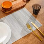 Placemats Ripple Blue 6 Pack